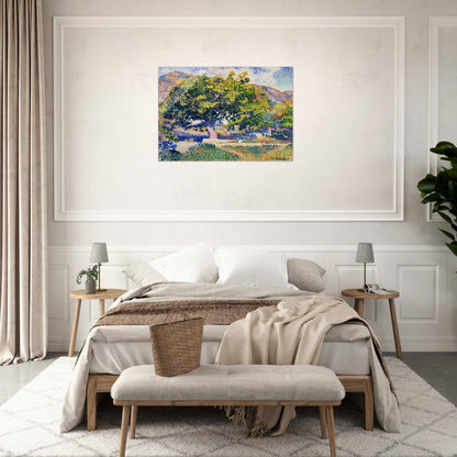 Around My House - Henri-Edmond Cross Acrylic Print - 70x100 cm / 28x40″ inches