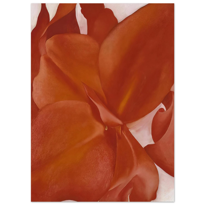 Georgia O'Keeffe - Red Cannas Fine Art Poster
