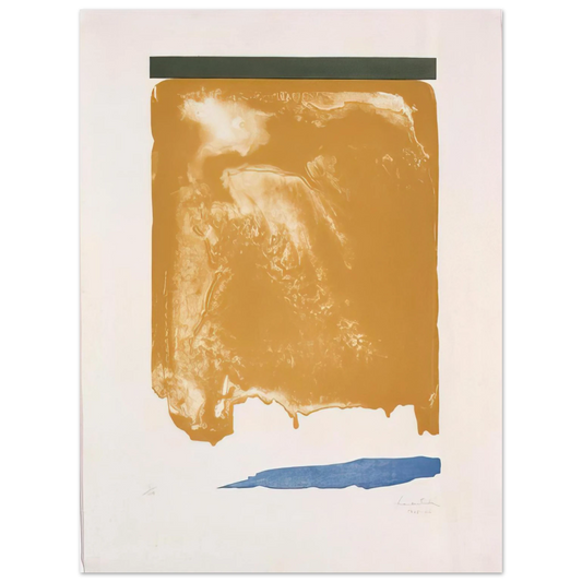 Helen Frankenthaler - Persian Garden - 1966 Wall art - 13x18 cm / 5x7 inches - Fine Art Poster - -