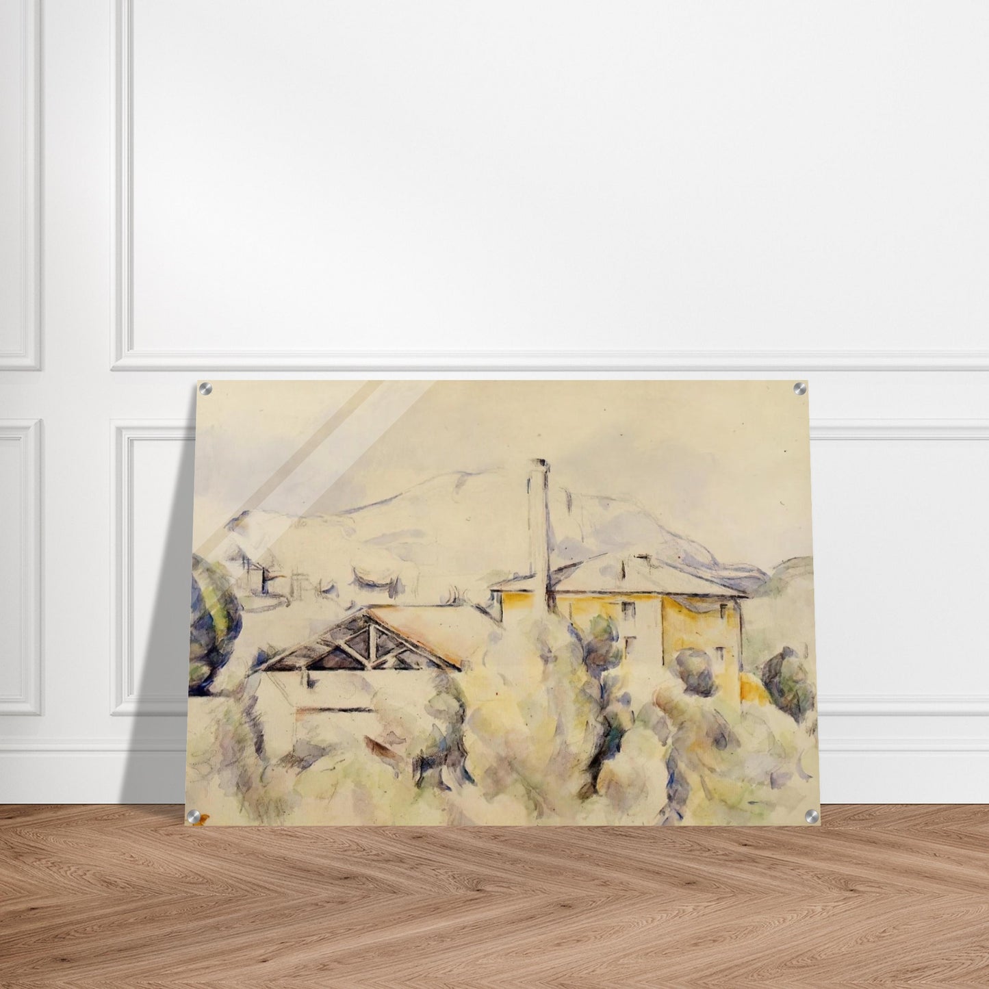 The Lime Kiln - Paul Cézanne Acrylic Print - 70x100 cm / 28x40″ inches