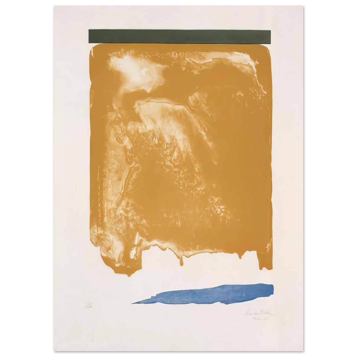 Helen Frankenthaler - Persian Garden - 1966 Wall art - 50x70 cm / 20x28 inches - Fine Art Poster - -