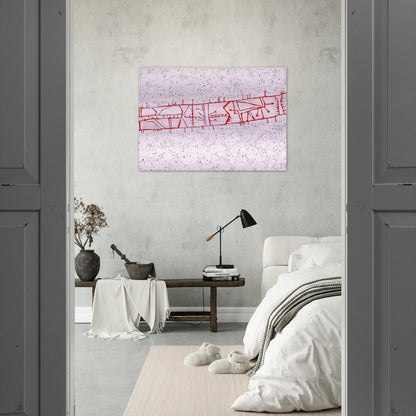 Bridge - 1952 - Gene Davis Brushed Aluminum Print - 70x100 cm / 28x40 inches | Gene Davis Aluminum Print | Gene Davis Prints