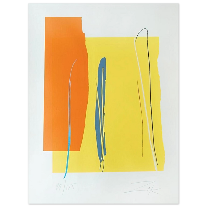 Larry Zox - Niagara Series IV - 1980  75x100 cm / 30x40inches Fine Art Poster