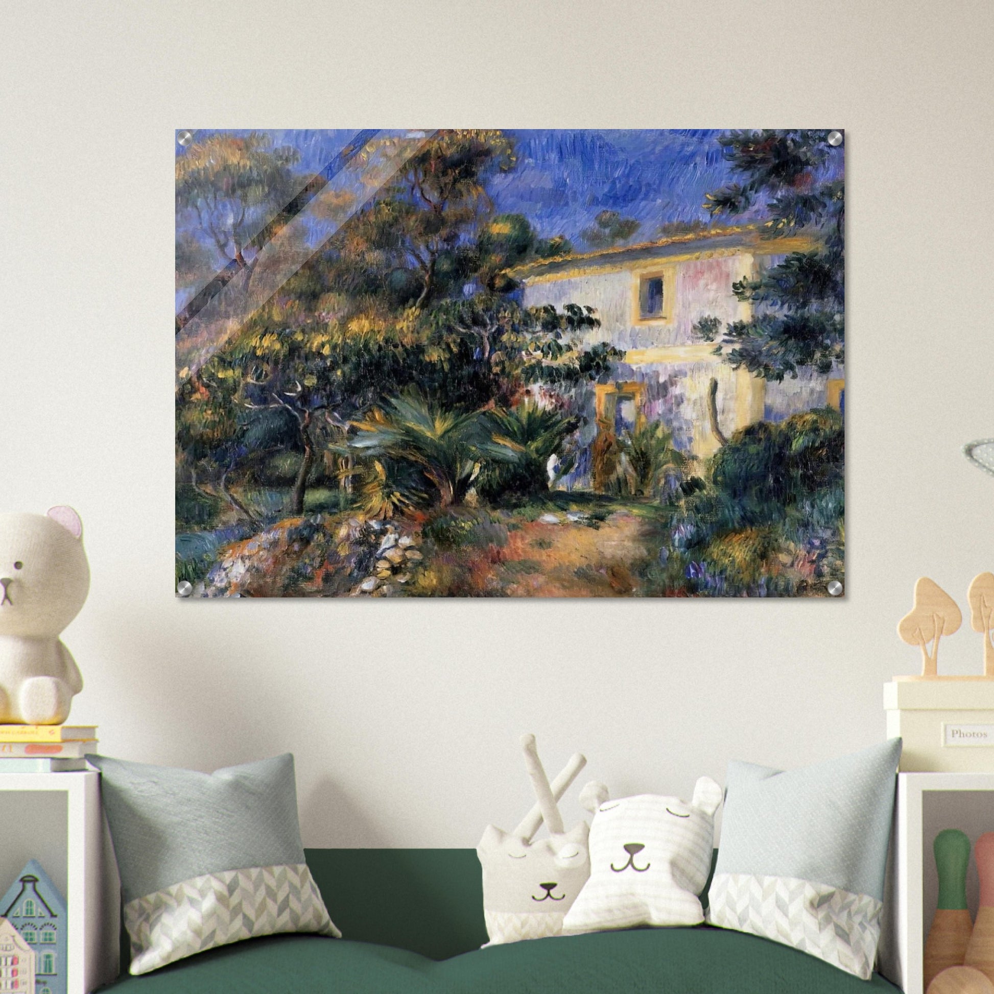 Algiers Landscape - Pierre-Auguste Renoir Acrylic Print - 70x100 cm / 28x40″ inches | Pierre-Auguste Renoir Wall Art | Pierre-Auguste Renoir Prints