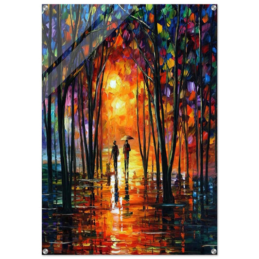 Leonid Afremov - Leonid Afremov Acrylic Print - 70x100 cm / 28x40″ inches