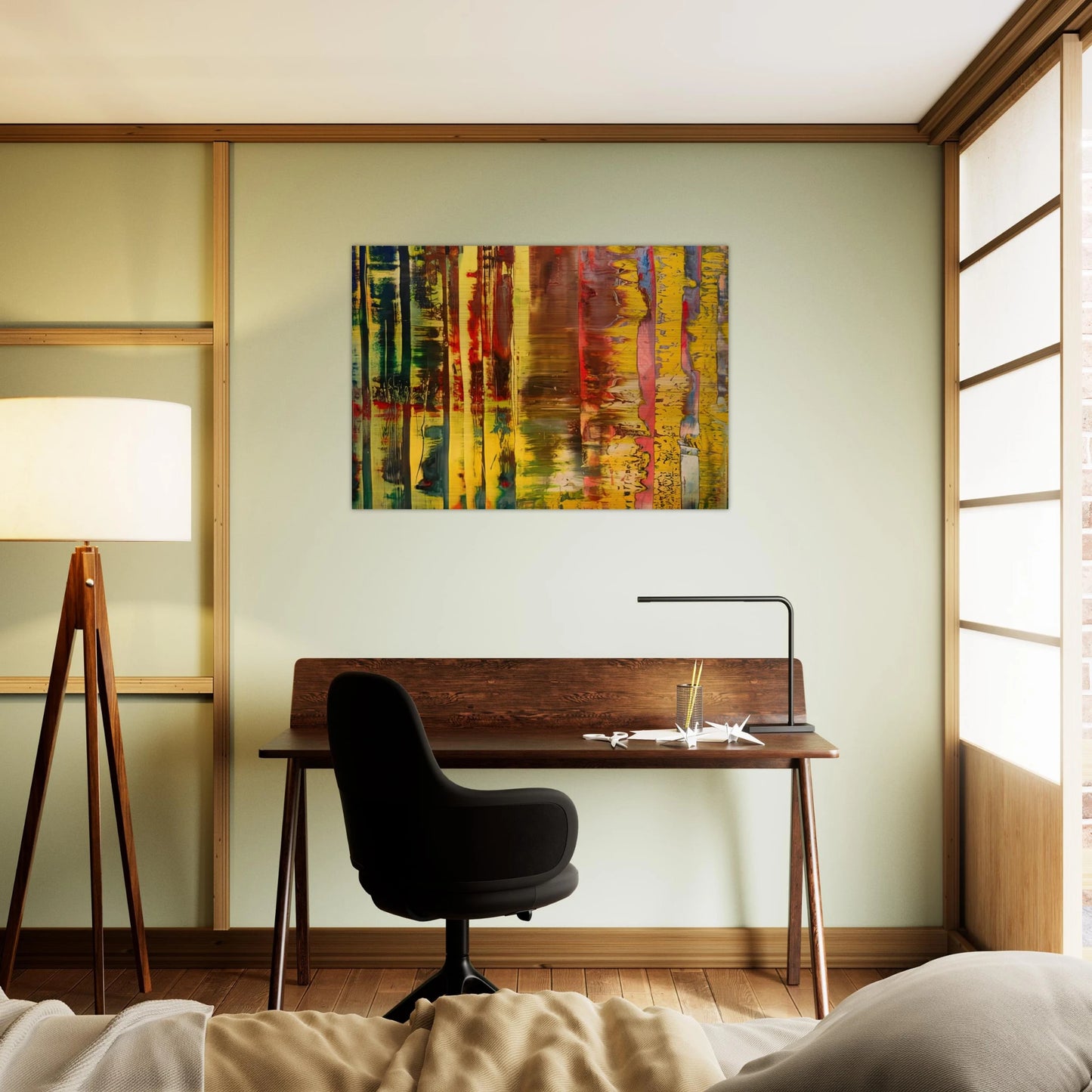 ABSTRACT PAINTING 780 1 1 - Gerhard Richter Brushed Aluminum Print - 70x100 cm / 28x40 inches | Gerhard Richter Aluminum Print | Gerhard Richter Prints