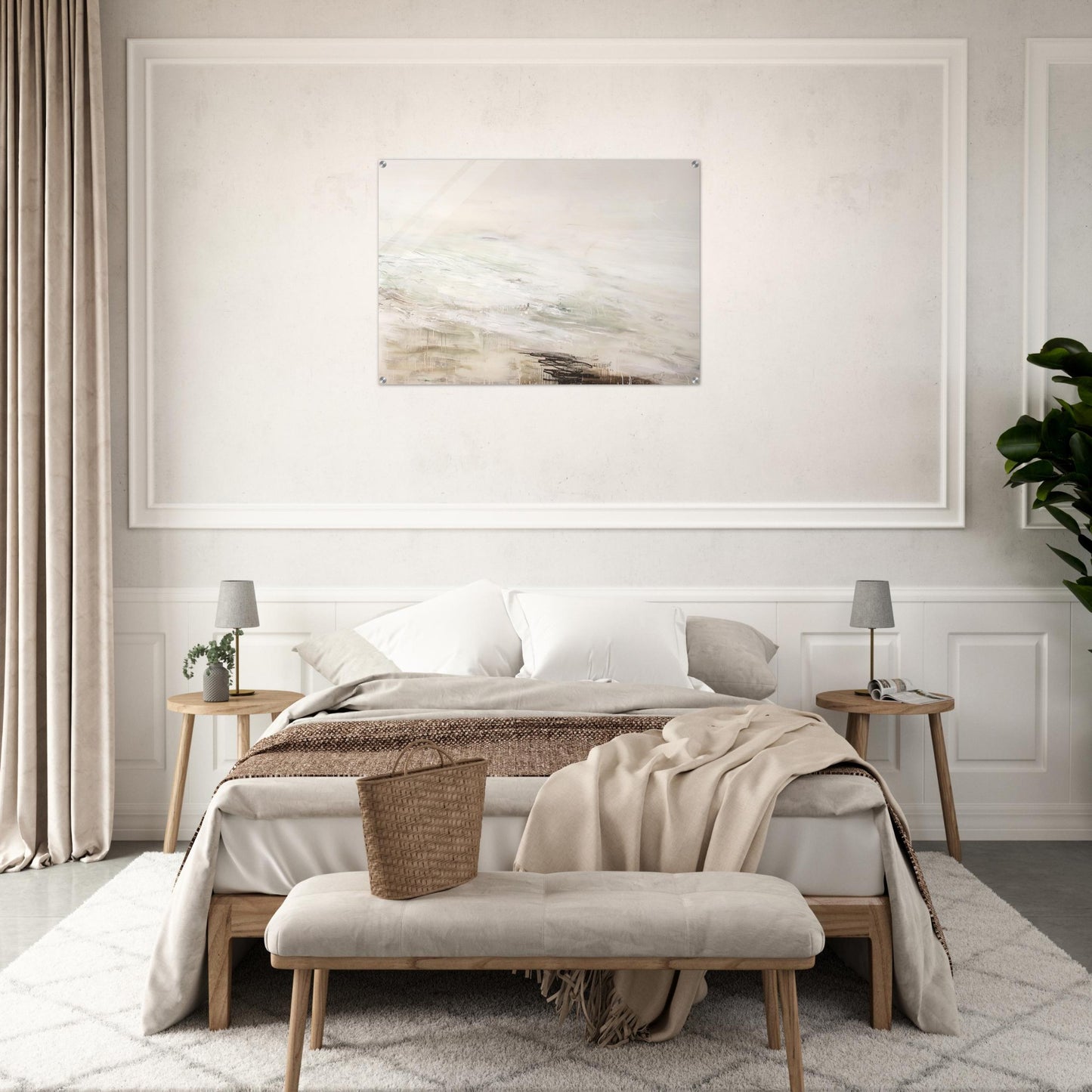 Hero and Leandro  A Painting in Four Parts  Part II - Cy Twombly Acrylic Print - 70x100 cm / 28x40″ inches | Cy Twombly Wall Art | Cy Twombly Prints