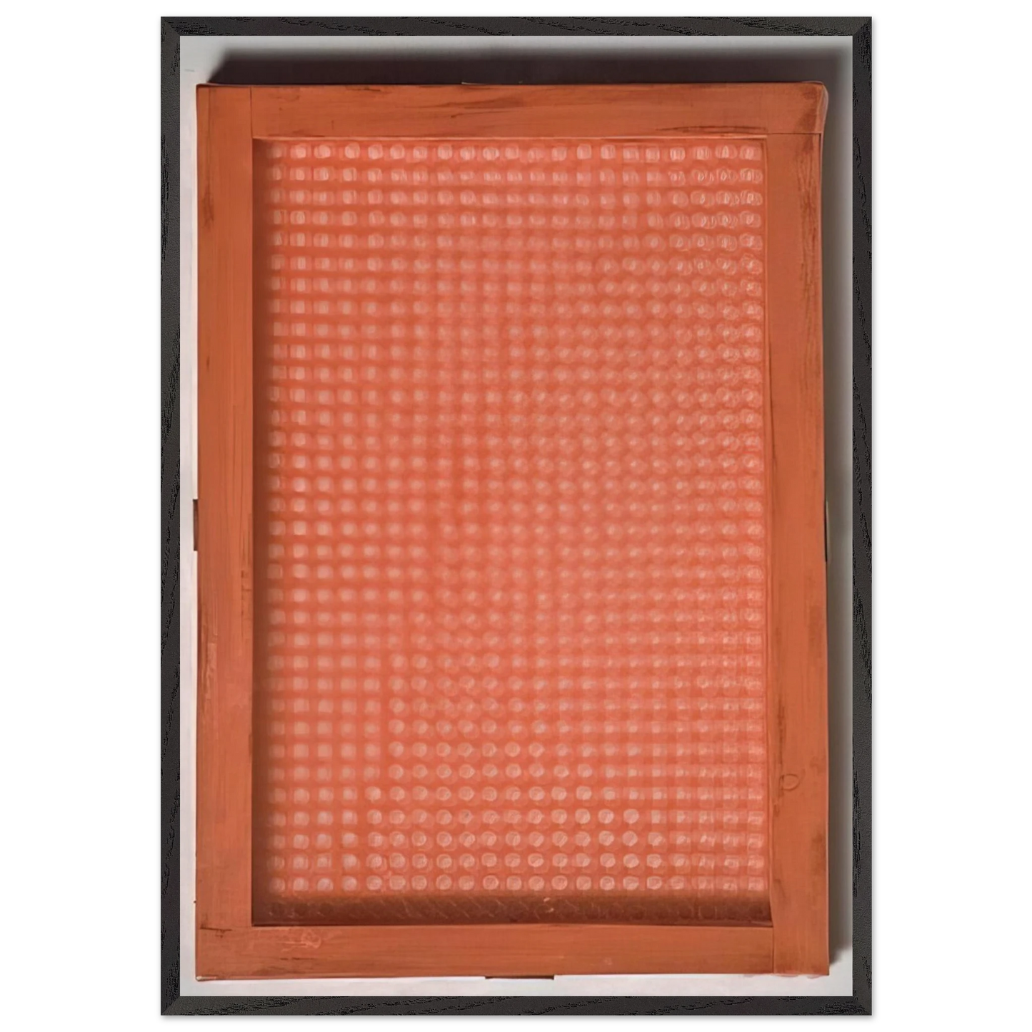 Volume a moduli sfasati - 1960 - Dadamaino Framed Art Print – Black Wooden Frame - Default Title - -Framed Art Print