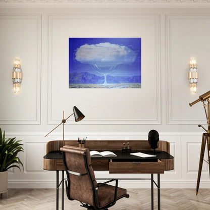 THE HEARTSTRINGS 1960 - Rene Magritte Brushed Aluminum Print - 70x100 cm / 28x40 inches | Rene Magritte Aluminum Print | Rene Magritte Prints