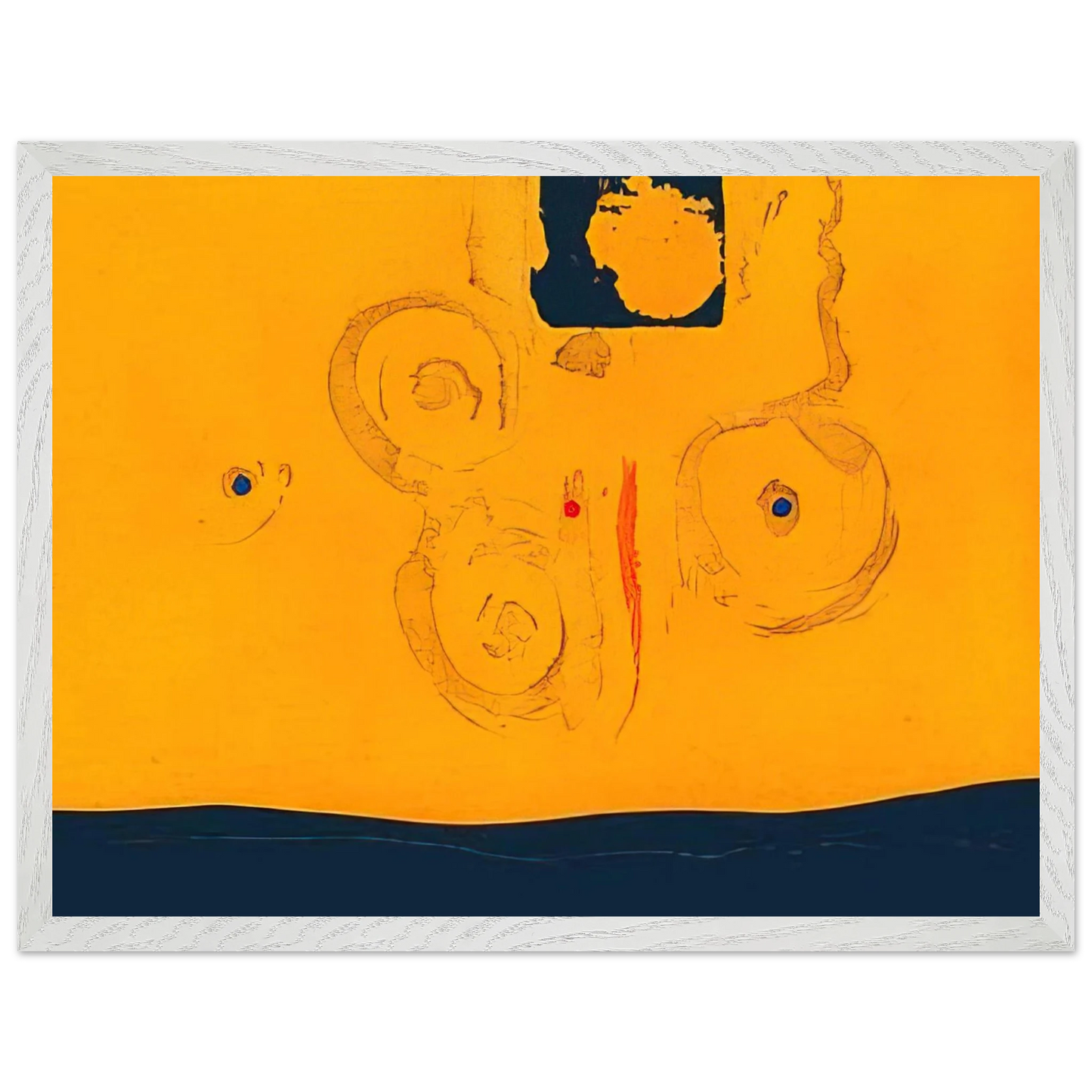 Helen Frankenthaler - Plaza Real - 1988 Wall art - 40x50 cm / 16x20 inches - Fine Art Poster - -