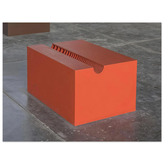 Donald Judd - Untitled The Block - 1963 Fine Art Poster - Default Title