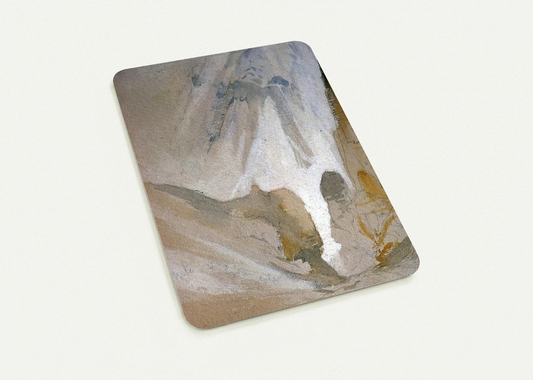 Canyon Walls, Yellowstone sketch By Thomas Moran Pack of 10 Post Cards | Thomas Moran Post Cards | A6 (10.5 x 14.8 cm) - 4.1 x 5.8 inches