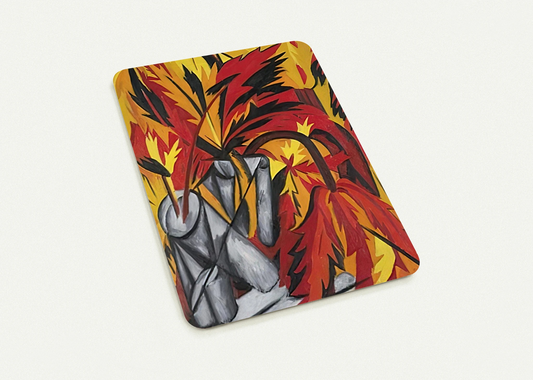 Flowers - 1912 By Natalia Goncharova Pack of 10 Post Cards | Natalia Goncharova Post Cards | A6 (10.5 x 14.8 cm) - 4.1 x 5.8 inches