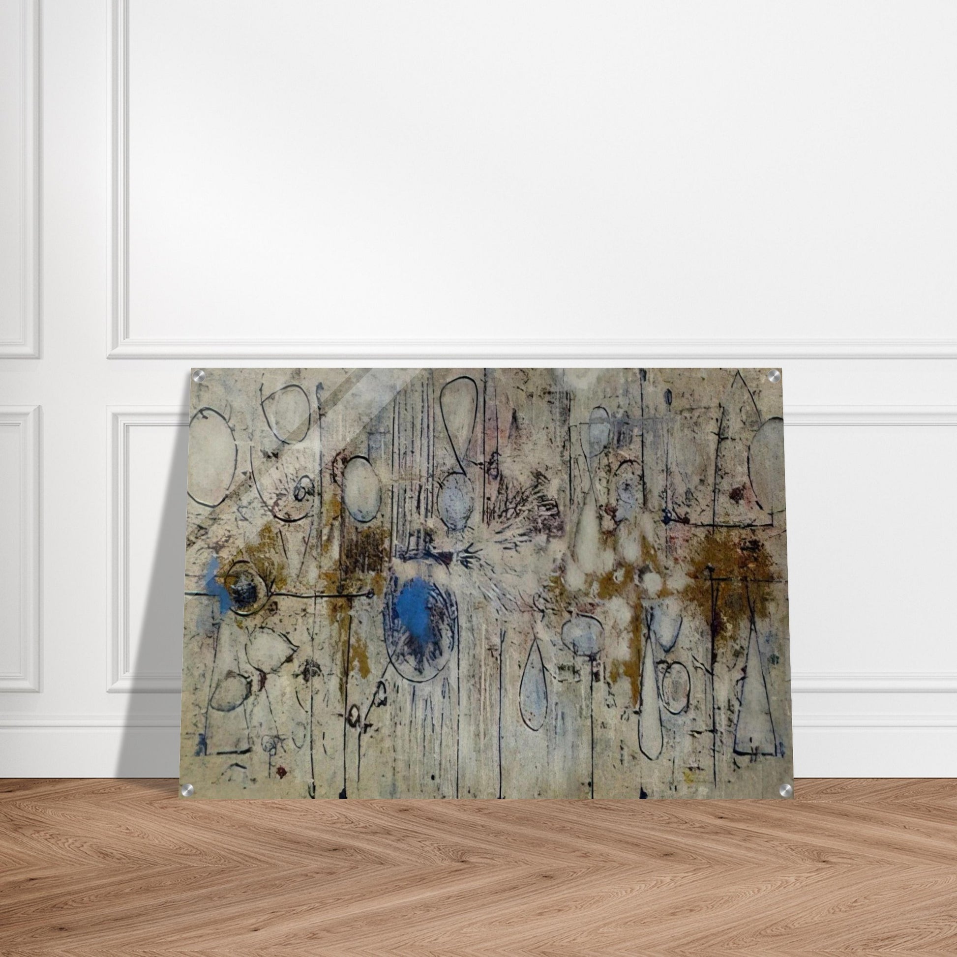 By the Sea - 1957 - Richard Pousette-Dart Acrylic Print - 70x100 cm / 28x40″ inches | Richard Pousette-Dart Wall Art | Richard Pousette-Dart Prints