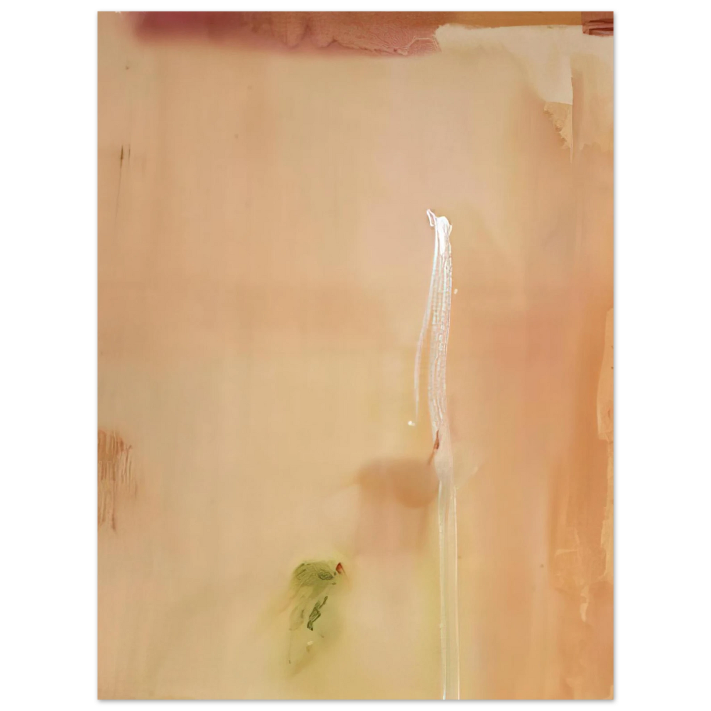 Helen Frankenthaler - Dawn Stroke - 1977 Wall art - 21x29.7 cm / 8x12" - Premium Wooden Framed Poster With Fine Art Paper - Wood frame