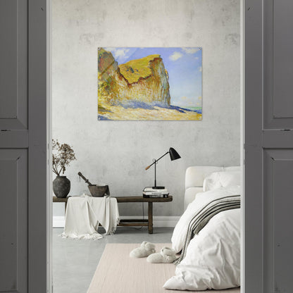 Cliffs near Pourville - claude monet Acrylic Print - 70x100 cm / 28x40″ inches