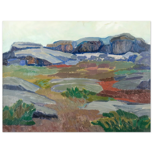 Tove Jansson - View from Pellinge - Expressionism Fine Art Poster - Default Title