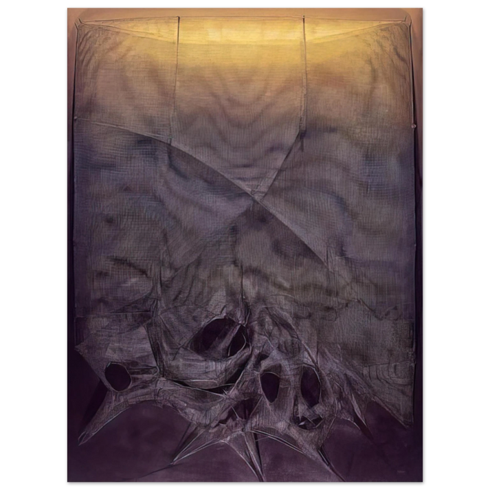 Manuel Rivera - Espejo Herido XV - 1990  75x100 cm / 30x40inches Fine Art Poster