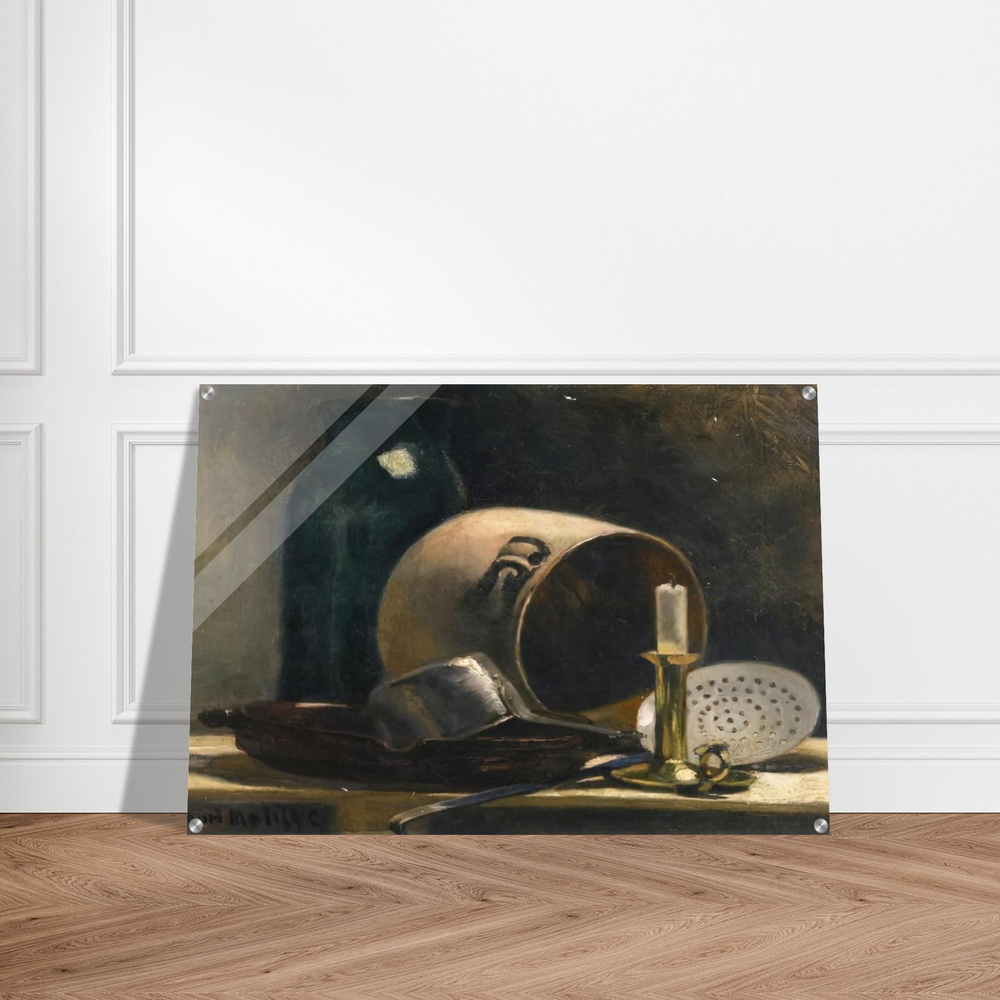 STILL LIFE WITH EARTHEN POT 1892 - Henri Matisse Acrylic Print - 70x100 cm / 28x40″ inches | Henri Matisse Wall Art | Henri Matisse Prints