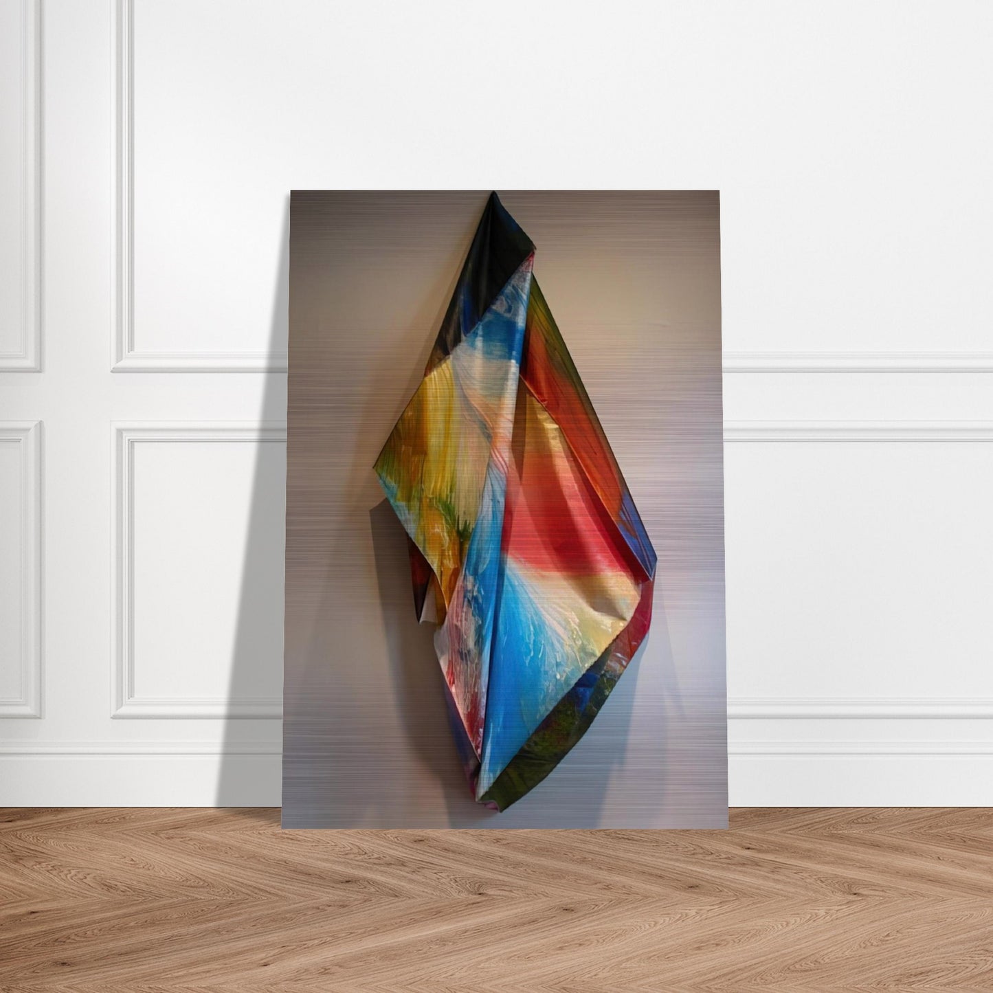 Tempo Series #2 - Sam Gilliam Brushed Aluminum Print - 70x100 cm / 28x40 inches | Sam Gilliam Aluminum Print | Sam Gilliam Prints