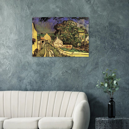 The House of Pere Pilon - Vincent van Gogh Brushed Aluminum Print - 70x100 cm / 28x40 inches | Vincent van Gogh Aluminum Print | Vincent van Gogh Prints