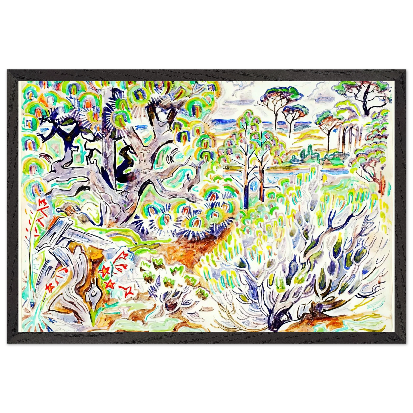Walter Inglis Anderson - Walter Anderson Wall art - 45x60 cm / 18x24 Inches - Fine Art Poster - -