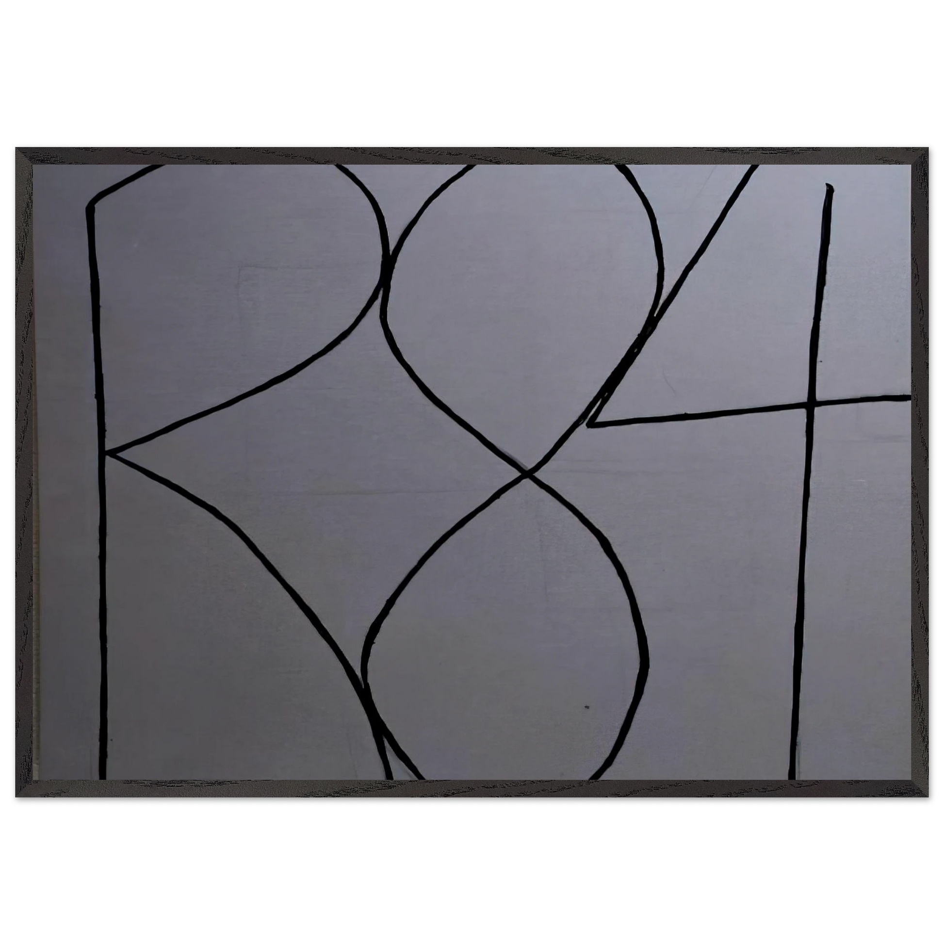 Spectrum I - Minimalism - Robert Ryman Framed Art Print – Black Wooden Frame - Default Title - -Framed Art Print