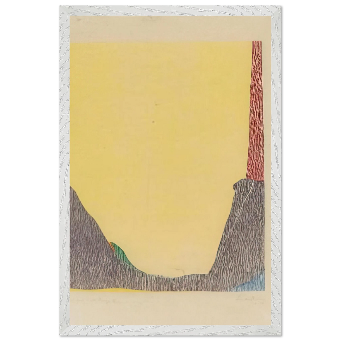 Helen Frankenthaler - East and Beyond - 1973 Wall art - 45x60 cm / 18x24 inches - Fine Art Poster - -