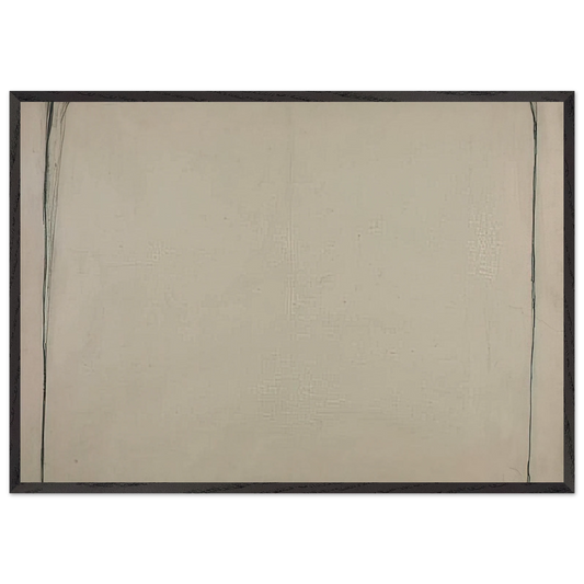 Drawing 24460 - 1960 - Bob Law Framed Art Print – Black Wooden Frame - Default Title - -Framed Art Print