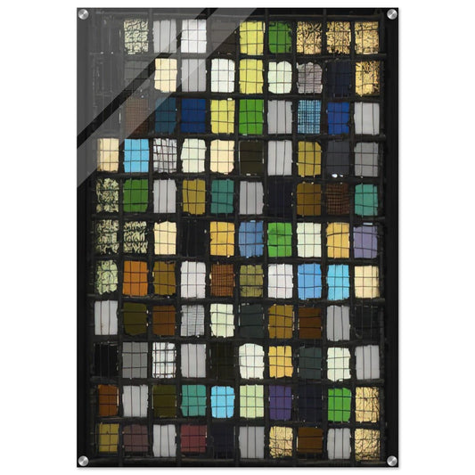 GRID MOUNTED 1921 - Josef Albers Acrylic Print - 70x100 cm / 28x40″ inches | Josef Albers Wall Art | Josef Albers Prints