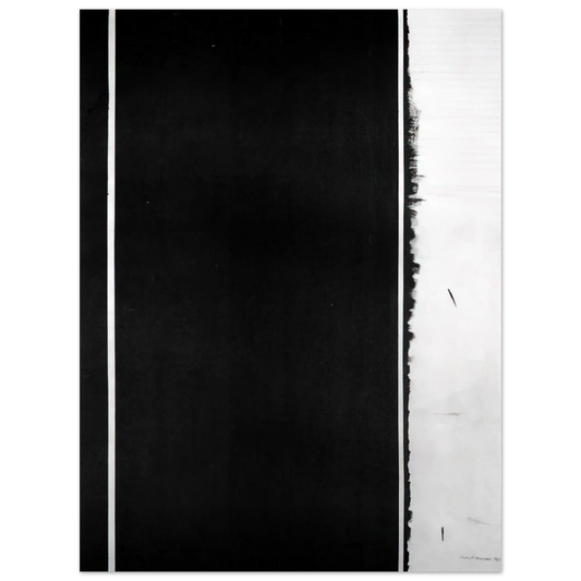 Barnett Newman - The Station of the Cross - Twelfh Station Fine Art Poster - Default Title
