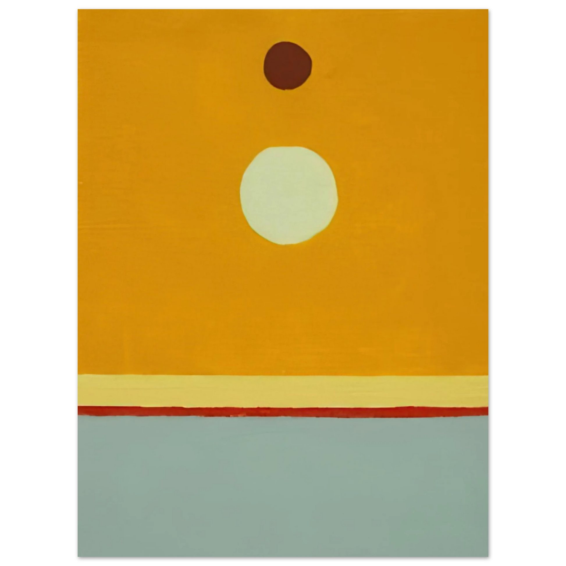 Etel Adnan - Untitled - 2014 Fine Art Poster - Default Title