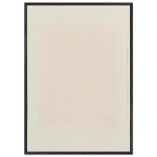 Red Bird - Agnes Martin Framed Art Print – Black Wooden Frame - Default Title - -Framed Art Print