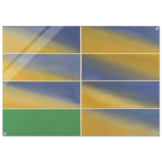 Cambridge Green - 1968 - Mark Lancaster Acrylic Print - 70x100 cm / 28x40″ inches | Mark Lancaster Wall Art | Mark Lancaster Prints