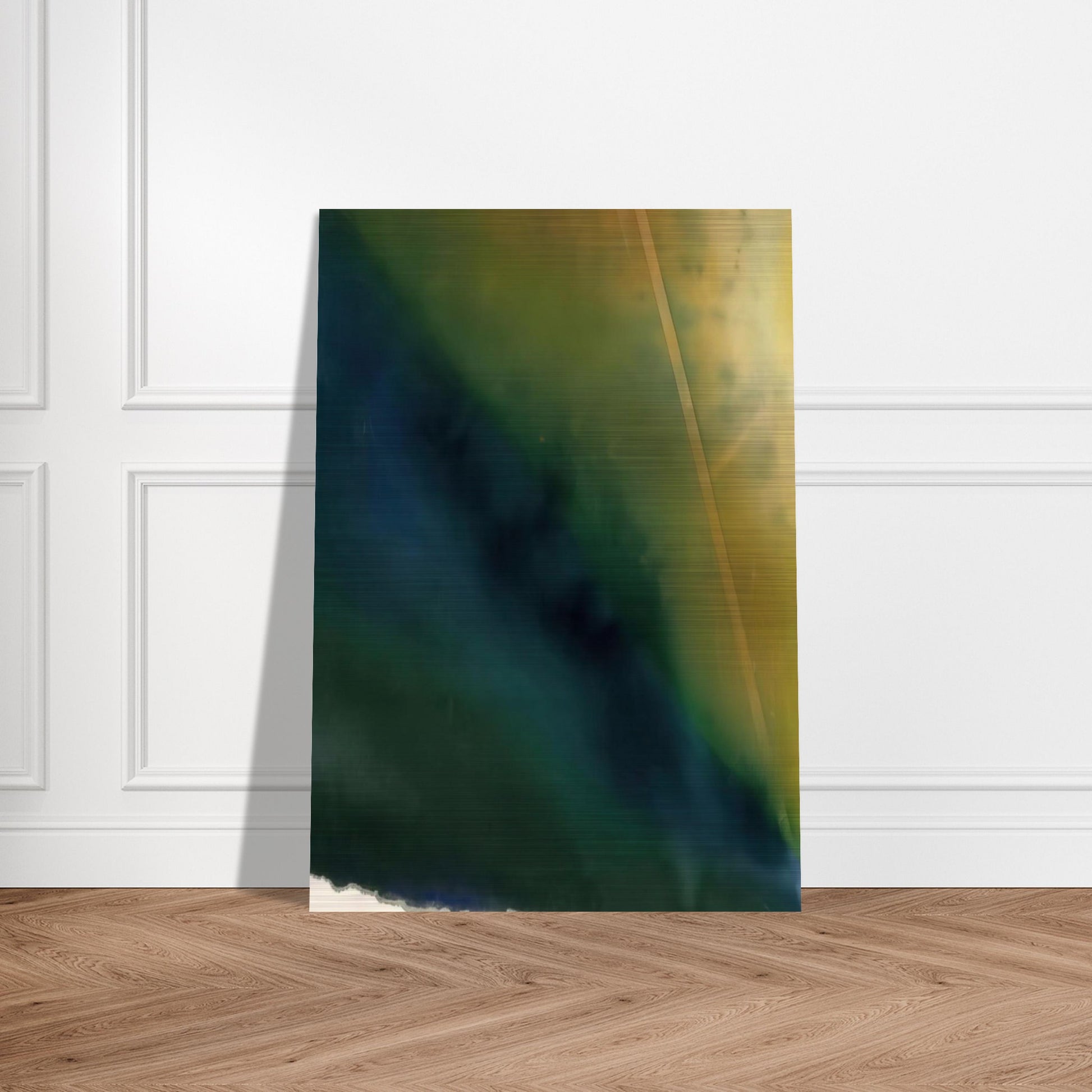 Light Fan - Sam Gilliam Brushed Aluminum Print - 70x100 cm / 28x40 inches | Sam Gilliam Aluminum Print | Sam Gilliam Prints