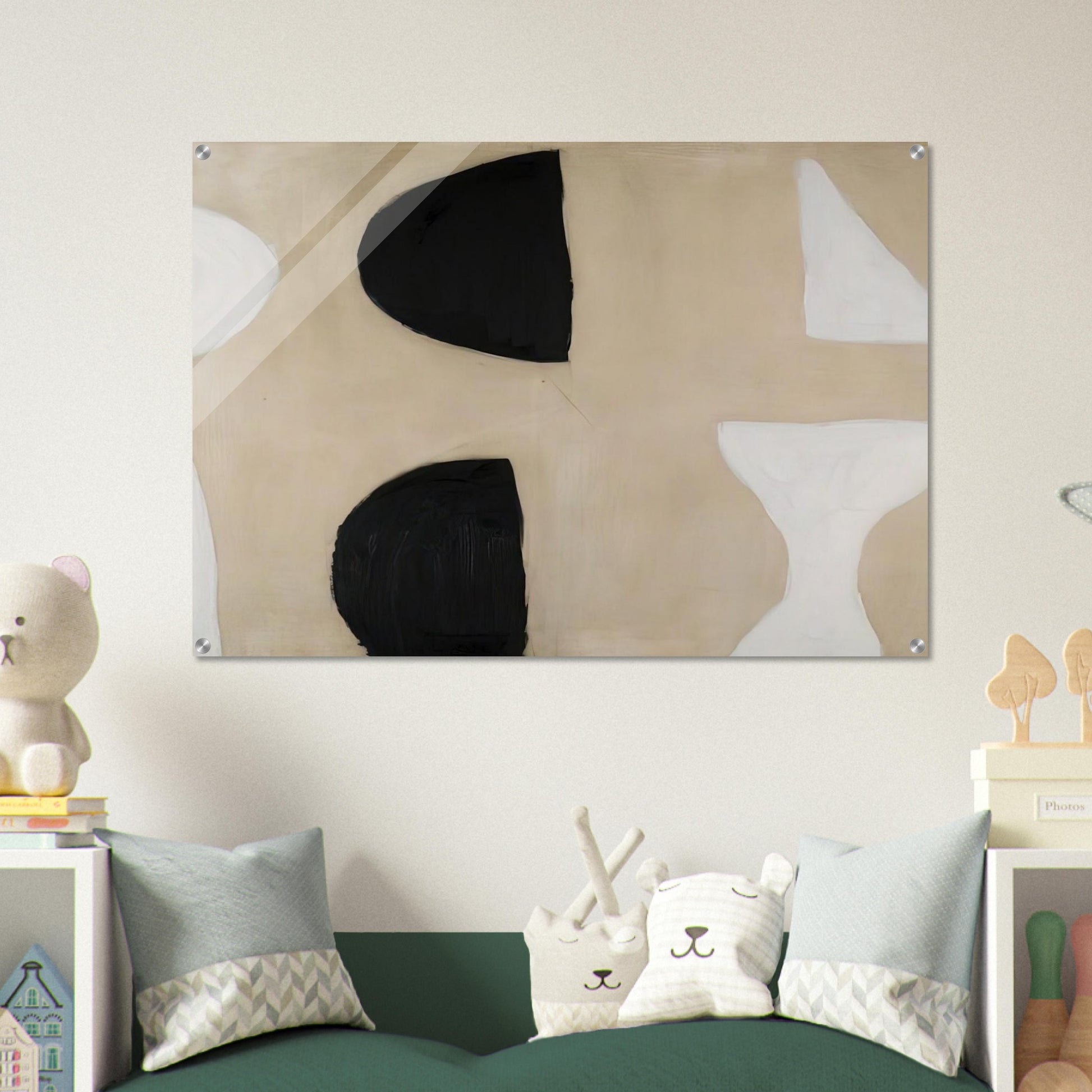 Angle - 1963 - William Scott Acrylic Print - 70x100 cm / 28x40″ inches | William Scott Wall Art | William Scott Prints