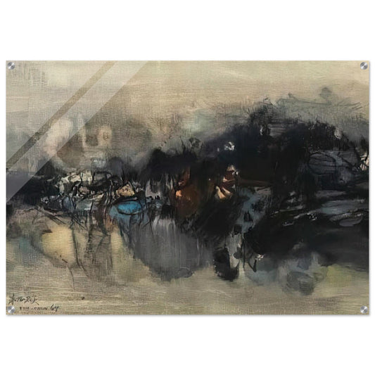 UNTITLED 1964 - Chu teh Chun Acrylic Print - 70x100 cm / 28x40″ inches