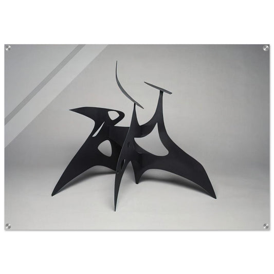 MUCH PIERCED 1947 - Alexander Calder Acrylic Print - 70x100 cm / 28x40″ inches