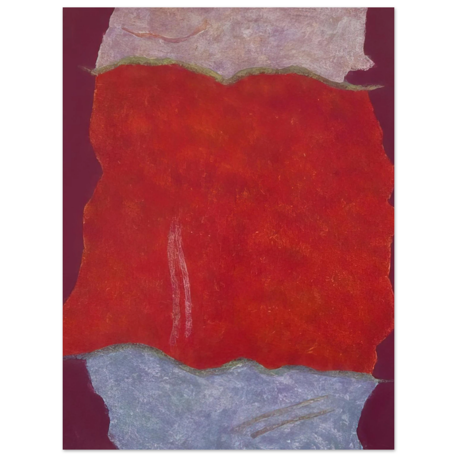 Theodoros Stamos - Infinity Field, Lefkada Series I - 1980 Fine Art Poster - Default Title