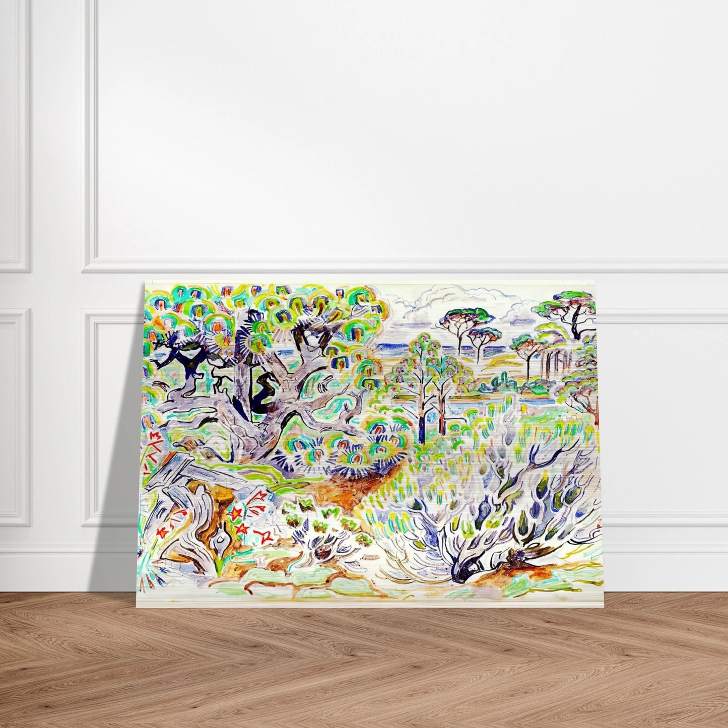 Walter Anderson - Walter Anderson Brushed Aluminum Print - 70x100 cm / 28x40 inches | Walter Anderson Aluminum Print | Walter Anderson Prints