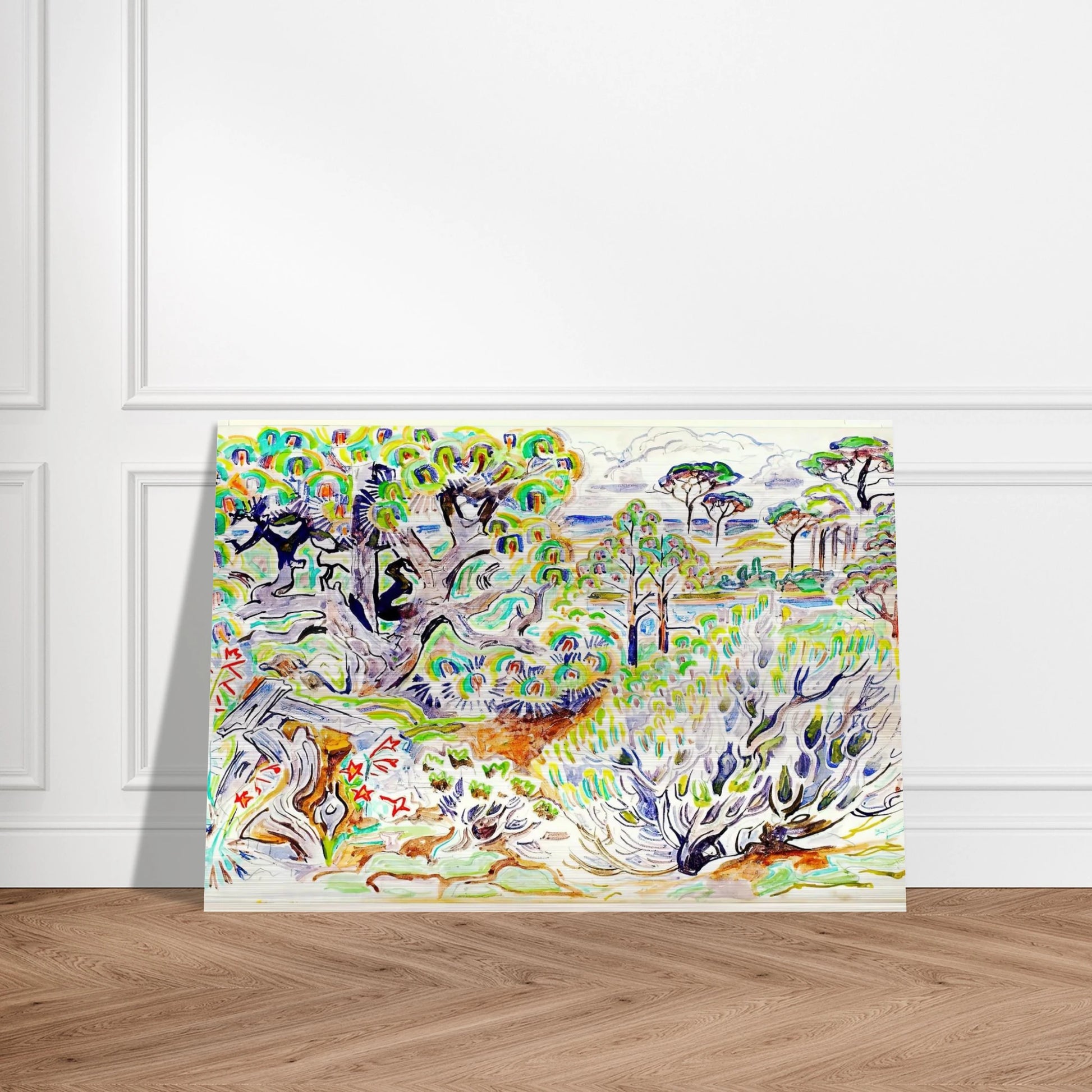 Walter Anderson - Walter Anderson Brushed Aluminum Print - 70x100 cm / 28x40 inches | Walter Anderson Aluminum Print | Walter Anderson Prints