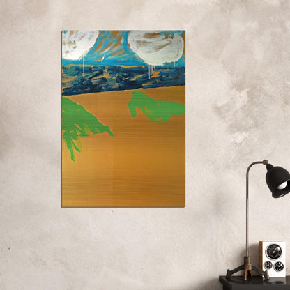 Paesaggio anemico - 1973 - Mario Schifano Brushed Aluminum Print - 70x100 cm / 28x40 inches | Mario Schifano Aluminum Print | Mario Schifano Prints