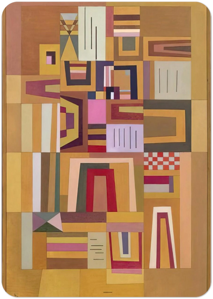 COMPENSATION ROSE 1933 By Wassily Kandinsky Pack of 10 Post Cards | Wassily Kandinsky Post Cards | A6 (10.5 x 14.8 cm) - 4.1 x 5.8 inches