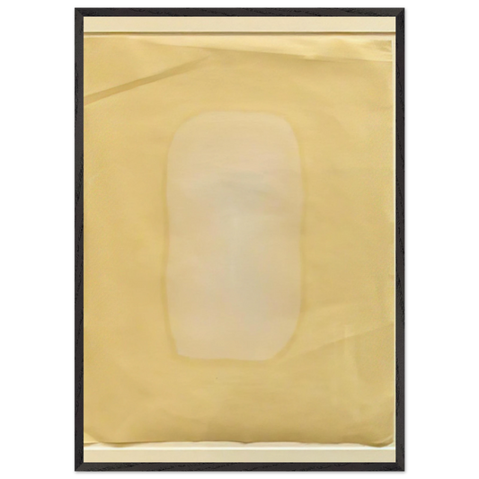 UNTITLED 1965 N2 - Gotthard Graubner Framed Art Print – Black Wooden Frame - Default Title - -Framed Art Print