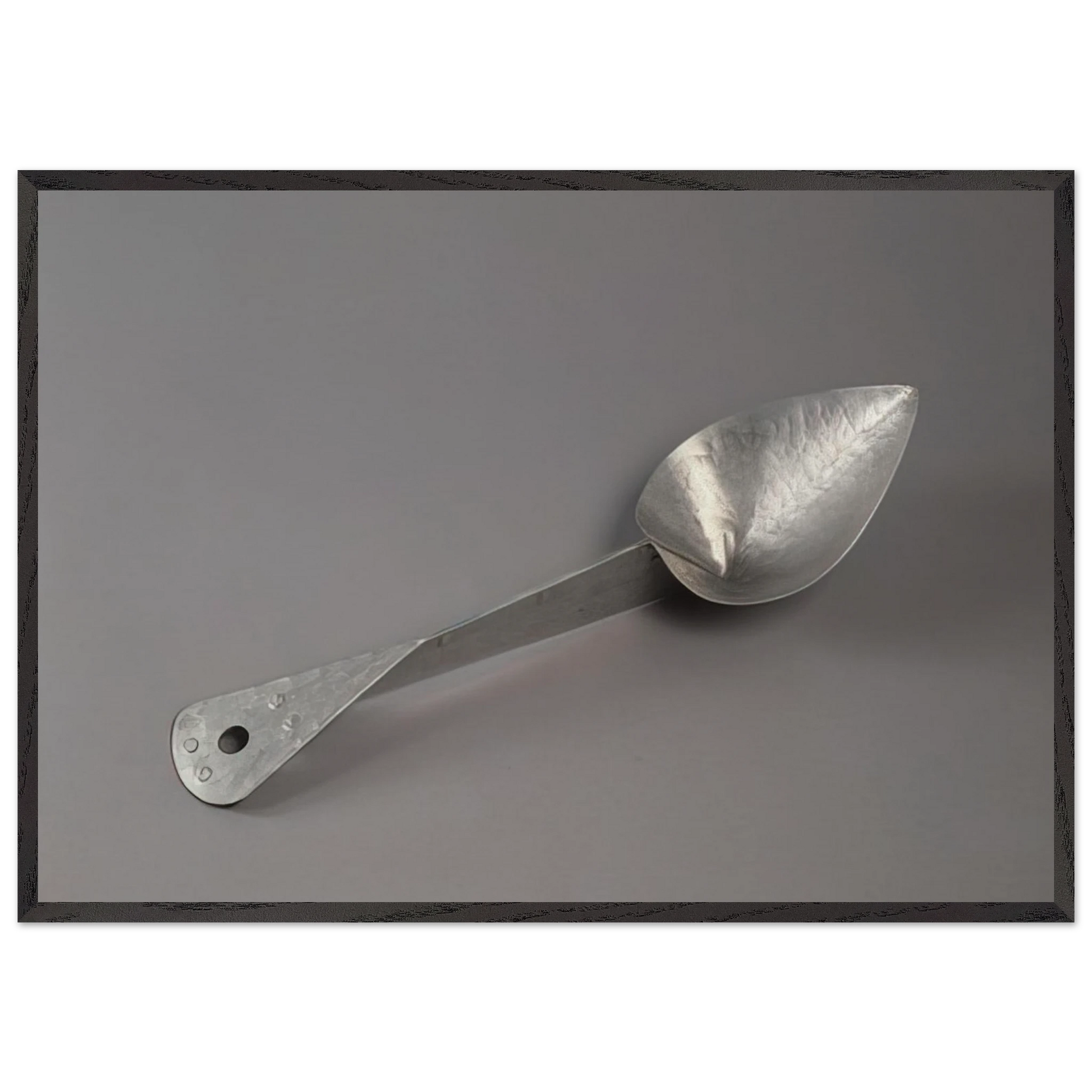 SERVING SPOON 1945 - Alexander Calder Framed Art Print – Black Wooden Frame - Default Title - -Framed Art Print