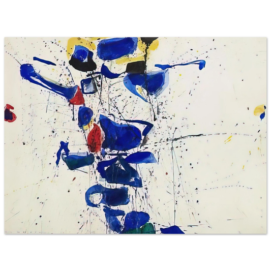 Sam Francis - Untitled  SF59-531  Fine Art Poster - Default Title