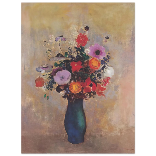 Odilon Redon - WILDFLOWERS Fine Art Poster - Default Title