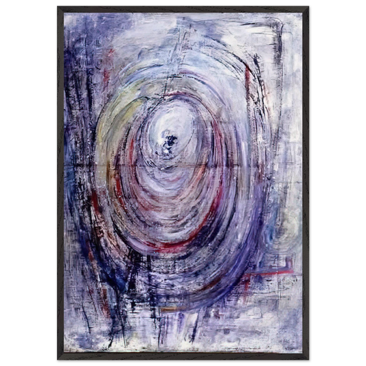 Le Tourbillon - 1947 - Wols Framed Art Print – Black Wooden Frame - Default Title - -Framed Art Print