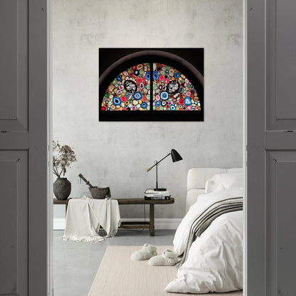 AHATFENSTER 2009 3 - Sigmar Polke Brushed Aluminum Print - 70x100 cm / 28x40 inches | Sigmar Polke Aluminum Print | Sigmar Polke Prints