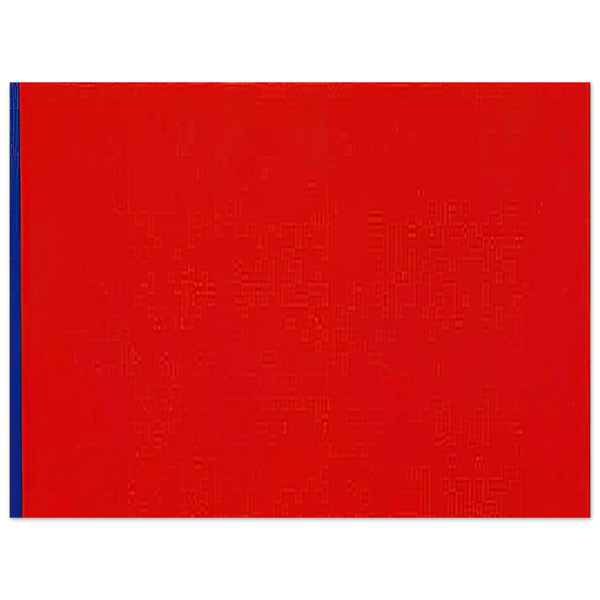 Barnett Newman - Who's Afraid of Red, Yellow, and Blue III Fine Art Poster - Default Title